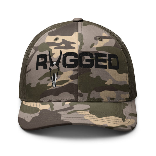 Rugged Camouflage trucker hat